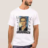 MOMOKO HEAD柄 メンズ ホワイトTシャツ Tシャツ (正面)