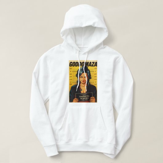 MOMOKO MUGSHOT VINTAGE HOODIE  パーカ (デザイン正面)