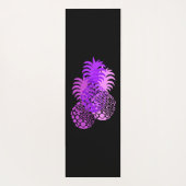 Momonaパイナップルハワイアンがエンジニアに逆さま ヨガマット (裏面)