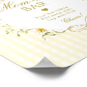 Momosa bar Silly Goose gender neutral gingham ポスター (角)