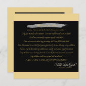 Momsの確認 – ノートカ独身のード サンキューカード (正面/裏面)