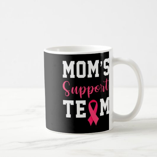 Momsサポートチーム生存乳がん認識度 コーヒーマグカップ (右)