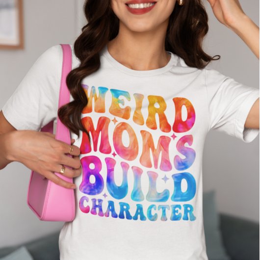 Moms風変わりビルドキャラクター Tシャツ
