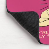 Moms:パパのみ頭が切れる マウスパッド (コーナー)