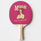 Moms:パパのみ頭が切れる 卓球ラケット (正面)