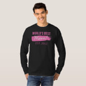 Moms 21世紀のユーフォリア:世界最高のの母EST. 2 Tシャツ (正面フル)