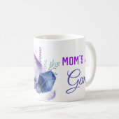 *~* MOM's A GEM – ジェムストーンズ水彩宝石ストーンズ コーヒーマグカップ (正面右)