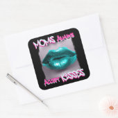 Moms Always Acceptキス スクエアシール (封筒)