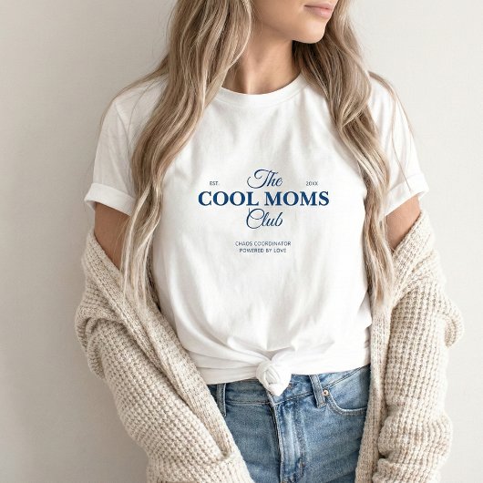 Moms Club Typography Vintage トライブレンドＴシャツ