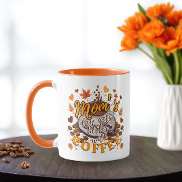 Mom's Day Gets Better with Coffee Two tone coffee  マグカップ
