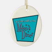 Moms Diner：授乳 セラミックオーナメント (右)