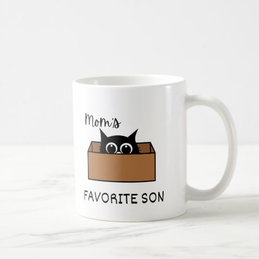 MOM'S FAVORITE SON MUG コーヒーマグカップ (右)