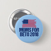 Moms for Beto 2018 |元老院 缶バッジ (正面&裏面)