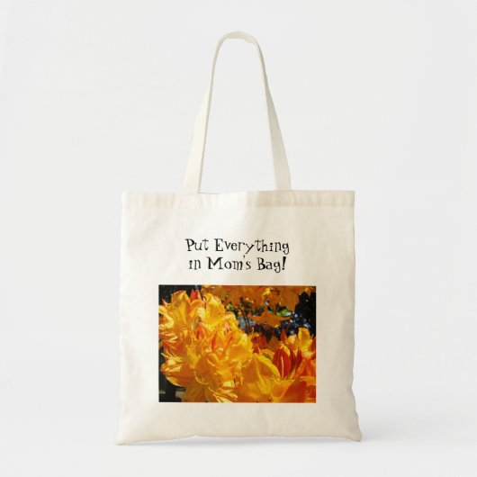 Mom's Funny Tote bag Put Everything in Mom's Bag トートバッグ (正面)
