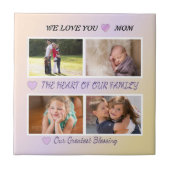 Mom's Grace - Pastel 4 Photo Tribute タイル (正面)