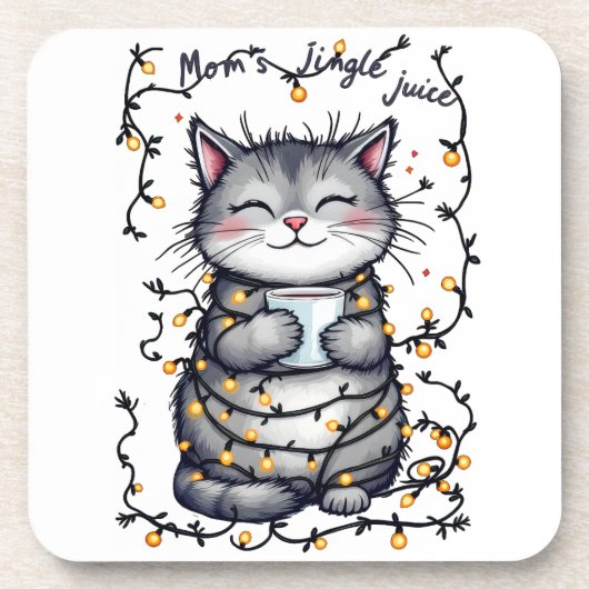 Mom's Jingle Juice  コースター (正面)