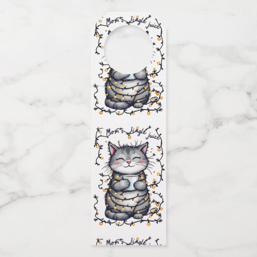 Mom's Jingle Juice  ボトルネックタグ (正面)