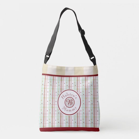 Mom's Monogram Kid Essentials Tote - Dijon クロスボディバッグ (裏面)