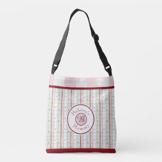 Mom's Monogram Kid Essentials Tote - Pink クロスボディバッグ