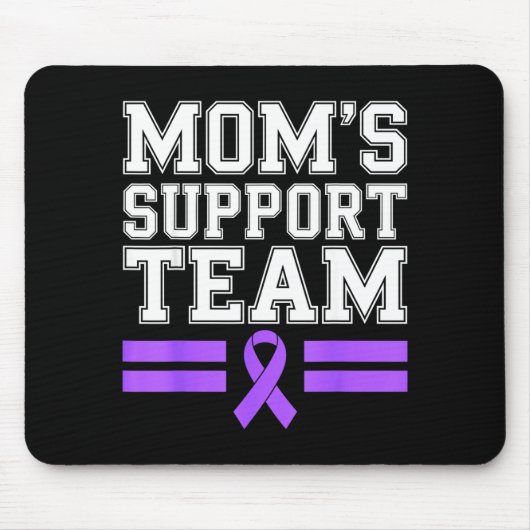 Mom's support team family lupus awareness sle マウスパッド (正面)