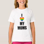 MOMS Tシャツが大好き Tシャツ (正面)