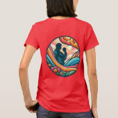 Moms Women's Basicを称える Tシャツ (裏面)