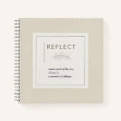 Mom's Word of the Day Daily Reflect Journal ノートブック (正面)
