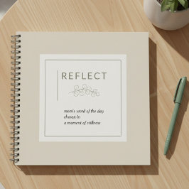 Mom's Word of the Day Daily Reflect Journal ノートブック