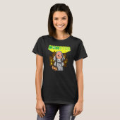 Momsterモンスターママ怖いハロウィンママ怖いC Tシャツ (正面フル)