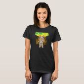 Momsterモンスターママ怖いハロウィンママ怖いC Tシャツ (正面フル)