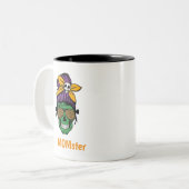 MOMster ツートーンマグカップ (正面左)