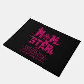 Momster – 母モンスターマザーハロウィーンの衣装 ドアマット (アングル)