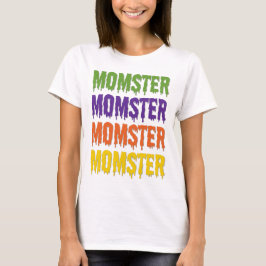 Momster Dripping Font Generic Halloween Costume Tシャツ