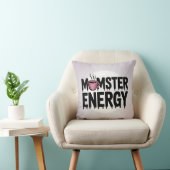Momster Energy Funny Halloween Decor for Moms クッション (椅子)