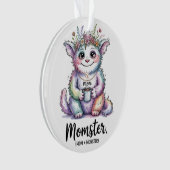 Momster. (Mom + Monster) オーナメント (正面)