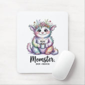Momster. (Mom + Monster) マウスパッド (マウス)