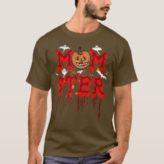 Momster T不気味シャツマッチモスターハロウィーンS Tシャツ