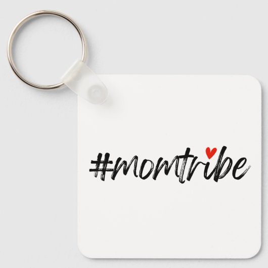 #MomTribe |母モダン生台本の母の日 キーホルダー (正面)
