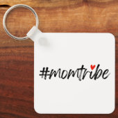 #MomTribe |母モダン生台本の母の日 キーホルダー (正面)