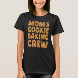Momu2019sクッキーベーキングクルー氷ジンジャーブレッドかわいい Tシャツ