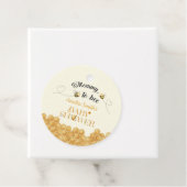 Momy To Bee Baby Shower フェイバータグ (インサイチュ)