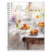 Mon carnet de recettes ノートブック (正面)