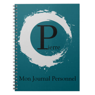 Mon Carnet Quotidien Turquois à Personnaliser ノートブック