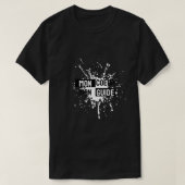 Mon cœur est mon guide tシャツ (デザイン正面)