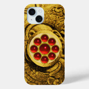 MON GEM赤 iPhone 15ケース