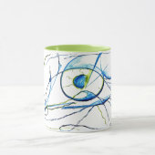 Mon oeil je m'en fish... Tasse マグカップ (中央)