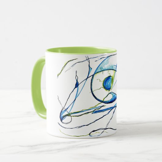 Mon oeil je m'en fish... Tasse マグカップ (正面左)