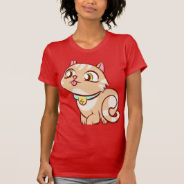"Mon Petit Chaton Coquin" Tシャツ