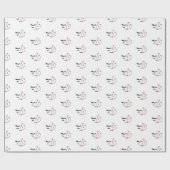 Mon petit coeur ラッピングペーパー (フラット)