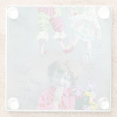 Mon petite coeur dans ce baiser  ガラスコースター (裏面)